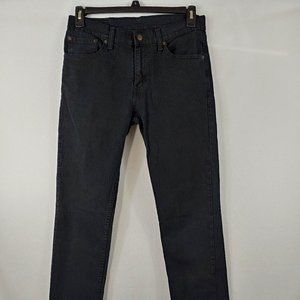 Men's Levi's 511 black 32x34 stretch jeans pants
